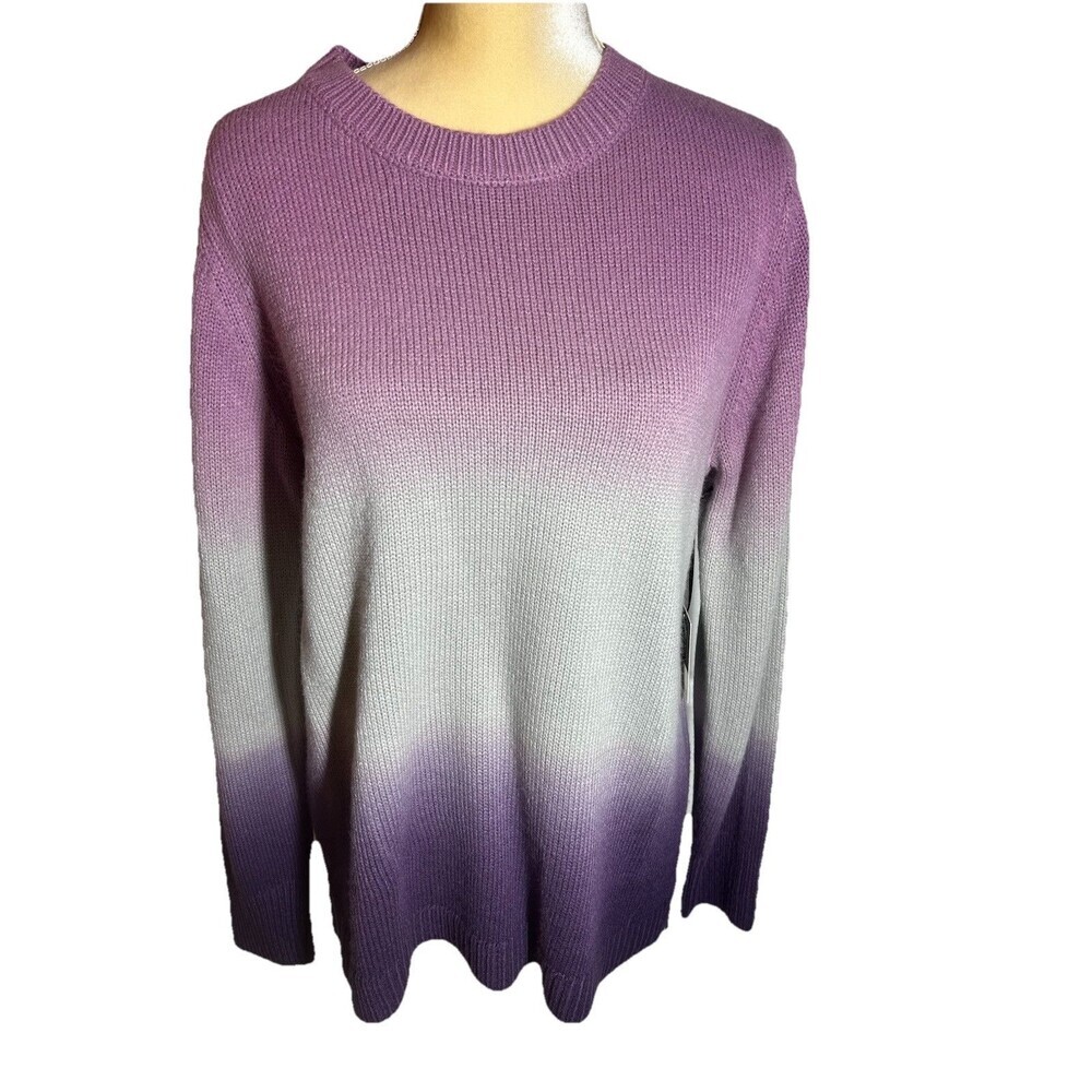 Simply Vera Vera Wang Ombré Knit Pullover Sweater Women’s Size L
